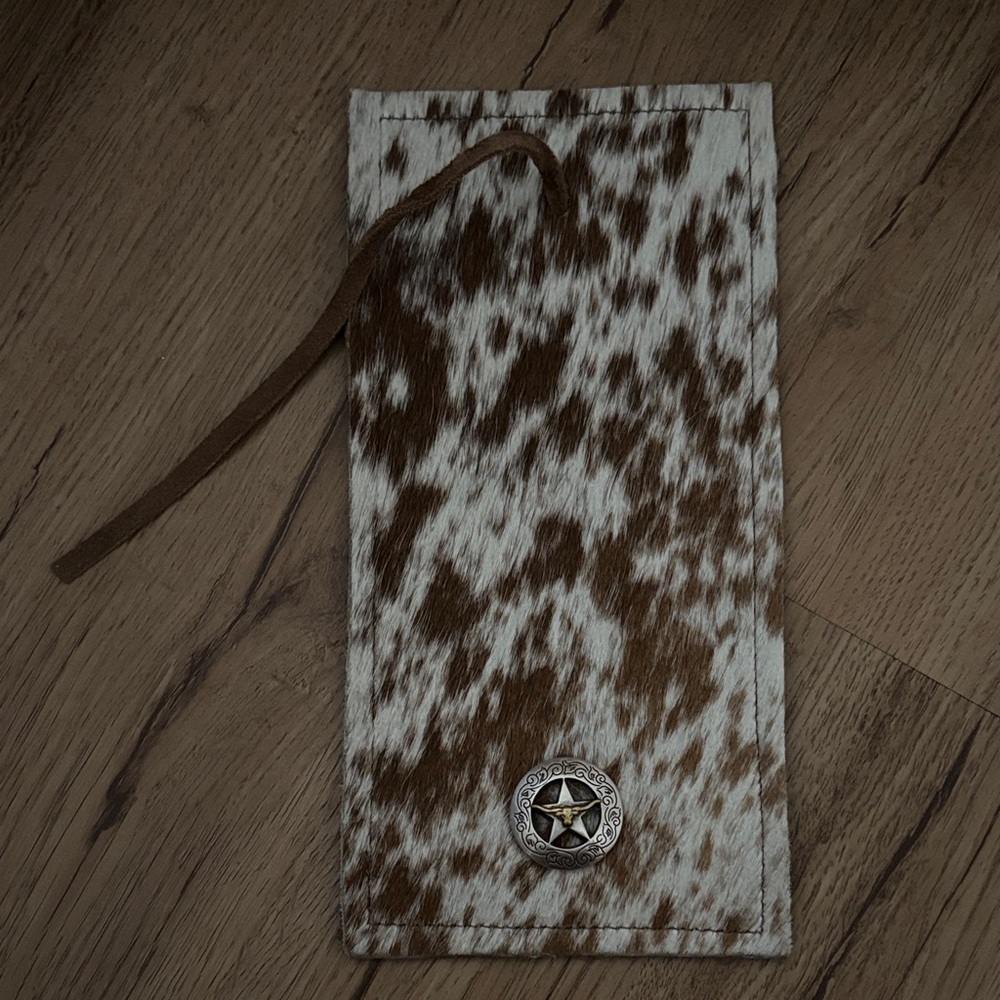 Real Cowhide Beer Cousy